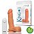 Prótese realística King 6 com escroto, ventosa e vibro 16,5x4,5cm - Imagem 1