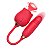 Vibrador de Ponto G e Clitóris com Vai e vem Rose - Recarregável - Imagem 7