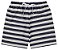 Conjunto camiseta meia malha e bermuda cravina listrado - Imagem 3