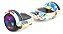 Skate Elétrico Hoverboard 6.5" GRAFITTE Bluetooth e LEDs - Bateria Original - Imagem 1