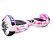 Skate Elétrico Hoverboard 6.5" ROSA CAMUFLADO Bluetooth e LEDs - Bateria Original - Smart Balance - Imagem 1