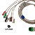 Cabo ECG 5 Vias Garra Prolife C12/C100/C120/C150 - 12 Pinos - Imagem 3