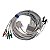Cabo ECG 11 vias clip jacaré compativel com Micromed - Imagem 6