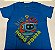 Camiseta Diga não a Robofobia - Azul - Imagem 1