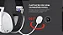 Headset Gamer Havit FUXI-H3 Quad-Mode Preto - Imagem 6