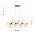 Luminária pendente jabuticaba Lux Dourado Vintage 95CM - Imagem 7