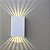 Luminaria Arandela Mega Led 9 Fachos IP65 4w 3000k Uso Externo - Imagem 2
