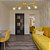 Luminária Plafon Trilho 65,5cm Amarelo Sala e Area Gourmet - Imagem 2