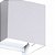 Luminaria Arandela facho duplo regulável Lux Box 3w 3000k Branco - Imagem 4