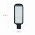 Luminária Led Publica 100w iluminação 6000K Externa Poste - Imagem 3