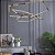 Luminária Pendente Clarke Dourado Lustre Led 3000K - Imagem 6