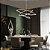 Luminária Pendente Clarke Dourado Lustre Led 3000K - Imagem 10