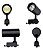 Kit Trilho Eletrificado 2m Preto+ 6 Spots Led 12w Luz Quente - Imagem 2