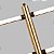 Luminária Pendente Filler Dourada 19W Moderno Led Integrado 4000K - Imagem 10