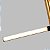 Luminária Pendente Filler Dourada 19W Moderno Led Integrado 4000K - Imagem 9