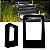 Luminaria Balizador de Jardim De Piso 10w Preto 3000k IP65 - Imagem 9