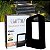 Luminaria Balizador de Jardim De Piso 10w Preto 3000k IP65 - Imagem 1