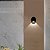 Arandela Para Area Externa Interna LED 1w 3000k Preto Globo - Imagem 3