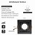 Spot de embutir Recuado MR16 Preto IP20 - Imagem 4