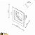 Spot de embutir Recuado MR16 Preto IP20 - Imagem 6