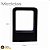 Kit 2 Luminárias Balizador Retangular de Jardim Piso Led Ultra Moderno - Imagem 11