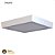 Painel Plafon  Sobrepor Quadrado  12W Led Integrado Moderno - Imagem 6