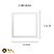 Painel Plafon Led 12w Quadrado Embutir Branco Frio Luminária - Imagem 8