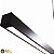Luminária pendente linear 114x2,5cm  28w 3000k led integrado - Imagem 3