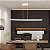 Luminária pendente linear 114x2,5cm  28w 3000k led integrado - Imagem 2