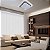 Luminária Plafon Led 45w 3 Temperatura de Cor 40x40 Moderno - Imagem 4