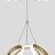 Pendente Lumier Spectra 35W  led integrado dourado bivolt - Imagem 3