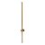 Luminaria Arandela Lumier Solar 10w 3000k 100cm Dourado - Imagem 1