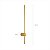 Luminaria Arandela Lumier Solar 10w 3000k 100cm Dourado - Imagem 6
