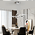 Lustre Pendente 45W Led Integrado moderno 3 em1 bivolt cromado - Imagem 10