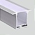 Perfil de Aluminio Embutir 3 Metros  Slim 36x23.5mm - Imagem 1