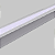 Perfil de Aluminio Embutir 3 Metros  Slim 36x23.5mm - Imagem 3