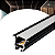 Perfil de Aluminio Embutir 2 Metros  Slim 24x19mm - Imagem 1