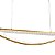 Lustre pendente Moderno Espiral 36w led integrado 3 em 1 - Imagem 9