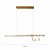 Lustre Pendente 100cm 28w Led Integrado 3 em1 Dourado Bivolt - Imagem 5