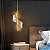 Pendente Lumier Clear 3W Dourado 240lm 3000K 4000K 6000K - Imagem 4