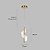 Pendente Lumier Clear 3W Dourado 240lm 3000K 4000K 6000K - Imagem 9