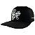 BONÉ DABLIU FIT TRUCKER SKULL PRETO - Imagem 5