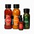 Combo Molho de Pimenta Suave, Mostarda com Mel e Pimenta, Pimenta Jalapeño e Carolina Reaper - Imagem 1