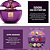 Kit Eudora Roxo Eau de Parfum +  Hidratante Indulgent Cream + CAIXA PRESENTEÁVEL DE BRINDE - Imagem 2