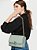 Bolsa Victoria’s Secret The Victoria Medium Shoulder Bag Blush Croco Verde - Imagem 2