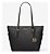 Bolsa de Couro Michael Kors Tiracolo Charlotte Preta Original - Imagem 1