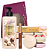 Kit Doces Finos: Sabonete em Barra Vegetal 3x50g + Creme Hidratante Avelã 400ml + Gloss Avelã 5,2ml - Imagem 1