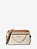 Bolsa Transversal Jet Set De Couro Vanilla Michael Kors Original - Imagem 1