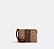 Bolsa de Pulso Corner Zip Coach Marrom - Imagem 1