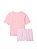 Pijama Curto Algodão Cotton Rosa Claro Victoria’s Secret Tamanho: M - Imagem 3